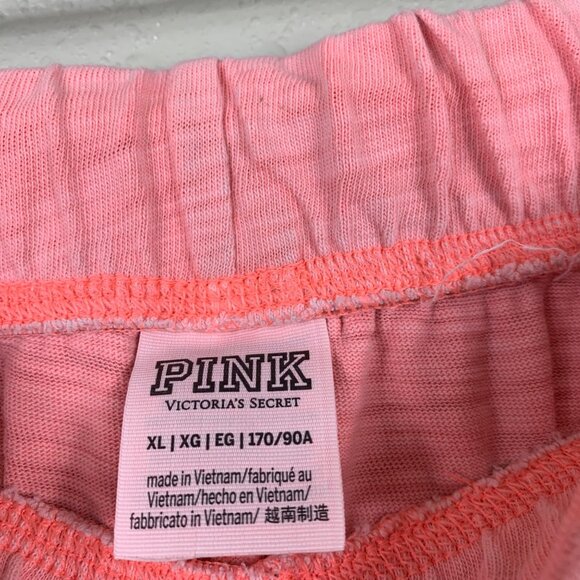 PINK Summer Lounge Cotton 2-pc Hoodie and Pants Set - Size Medium Jacket, XL Pan - Picture 13 of 14